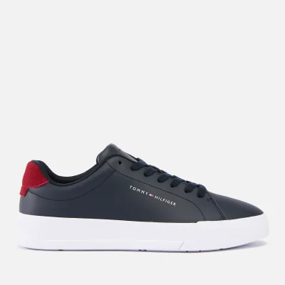 Tommy Hilfiger Men's Leather Court Trainers - UK 7