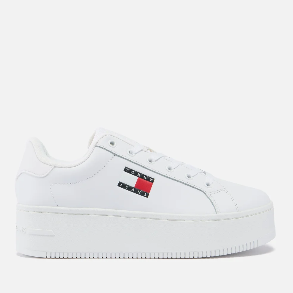 Tommy Jeans Women's Leather Cupsole Trainers Image 1