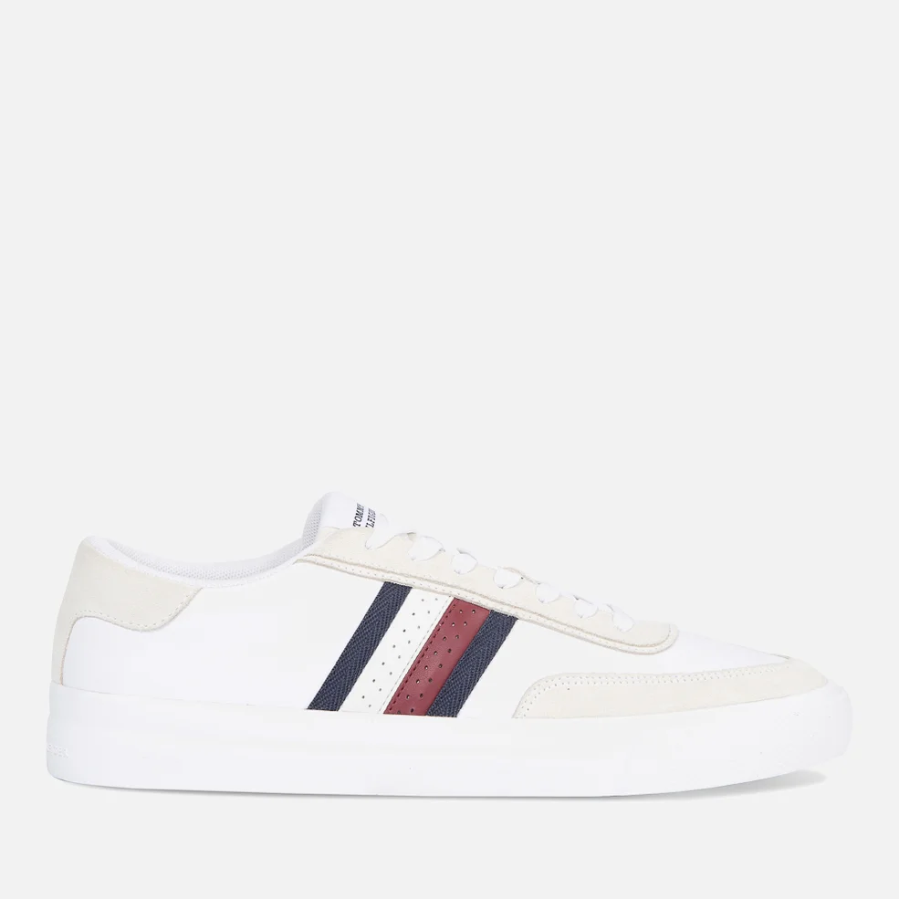 Tommy Hilfiger Men's Leather Cupsole Trainers Image 1