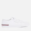 Tommy Hilfiger Men's Vulcanized Leather and Faux Leather Trainers - Image 1