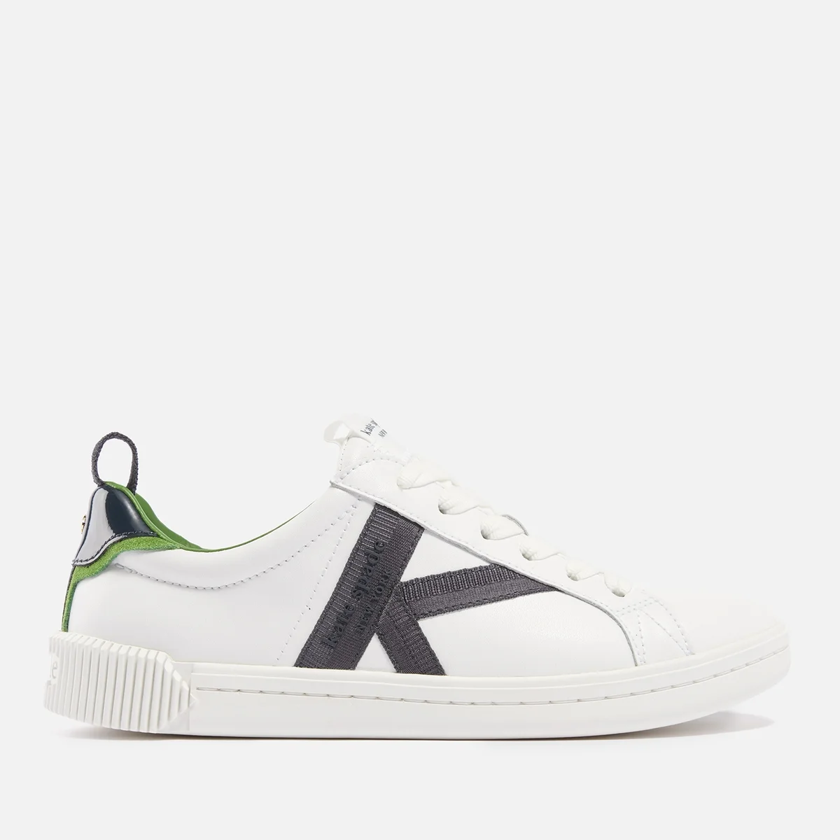 Kate Spade New York Women's Signature K Leather Cupsole Trainers Image 1