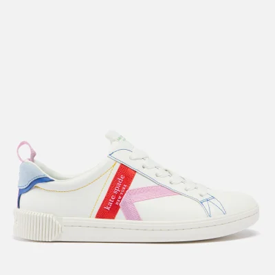 Kate Spade New York Women's Signature Leather Trainers