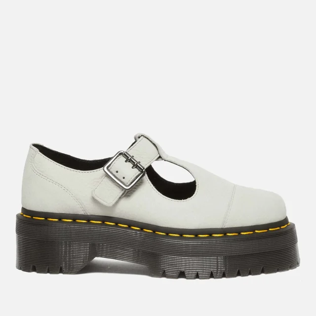 Dr. Martens Women's Bethan Leather Quad Mary-Jane Shoes - Smoked Mint