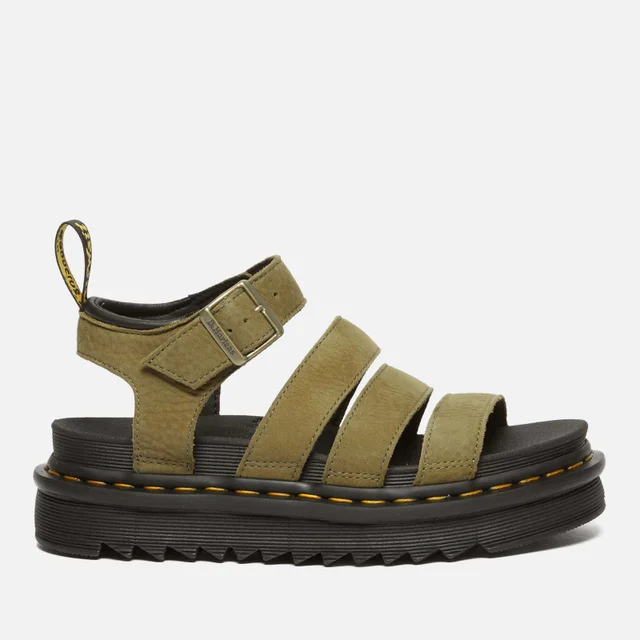 Dr. Martens Women's Blaire Strappy Sandals - Muted Olive