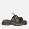 Dr. Martens Ayce II Leather and Webbing Slide Sandals - Image 1