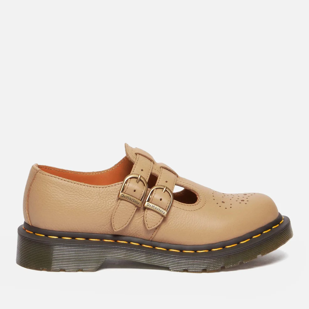 Dr. Martens 8065 Virginia Leather Mary-Jane Shoes - UK 7 Image 1
