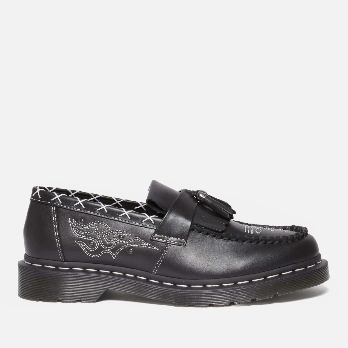 Dr. Martens Adrian Gothic Americana Leather Loafers Image 1