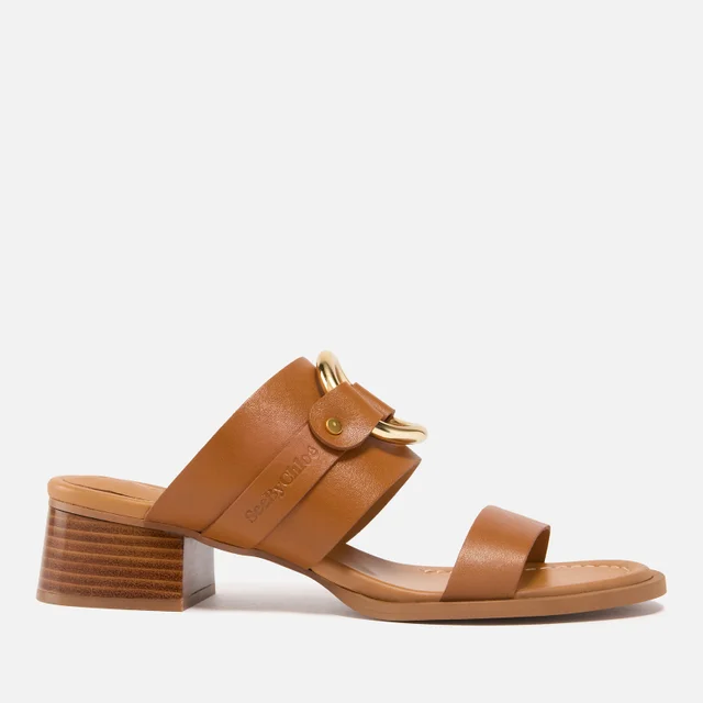See By Chloé Women's Hana Leather Heeled Sandals
