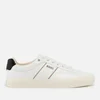 BOSS Men's Aiden Faux Leather Tennis Trainers - Image 1