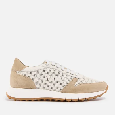 Valentino Men's Ares Leather and Suede Running Style Trainers