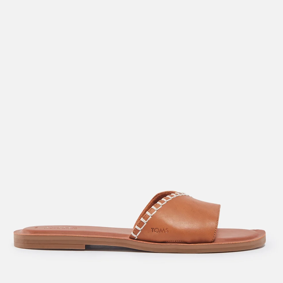 TOMS Women's Shea Leather and Suede Sandals Image 1
