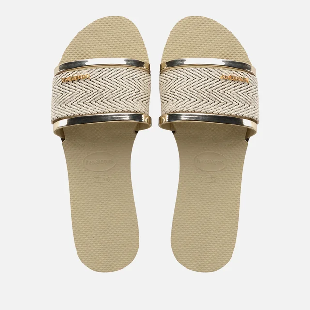 Havaianas Women's Trancoso Slide Sandals - Sand Grey